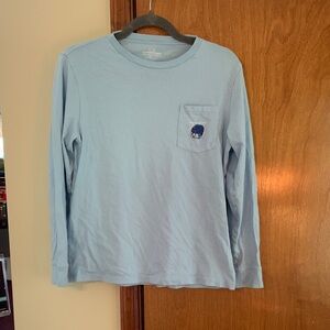 Vineyard Vines Light Blue Hockey Helmet Shirt